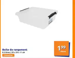 Action Boîte de rangement offre