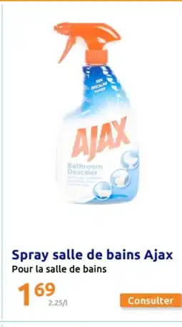 Action Spray salle de bains Ajax offre