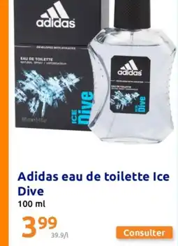 Action Adidas eau de toilette Ice Adidas Eau De Toilette offre