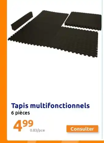 Action Tapis multifonctionnels offre