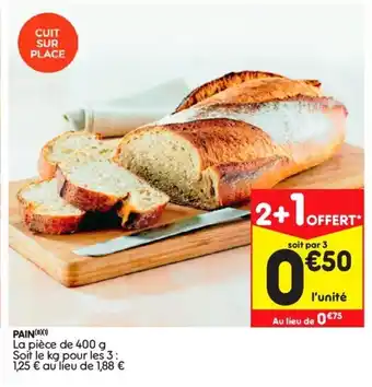 Leader Price PAIN offre