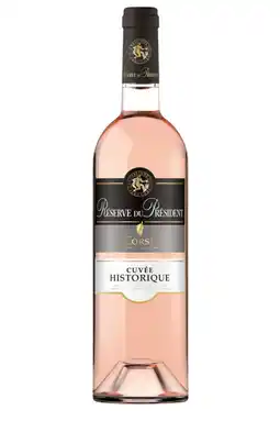Carrefour Market RÉSERVE DU PRÉSIDENT CUVÉE HISTORIQUE A.O.P. Corse offre