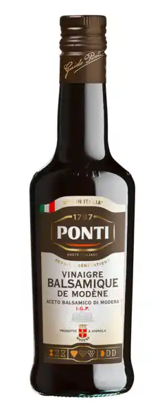 Carrefour Market PONTI Vinaigre Balsamique de Modène offre