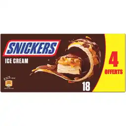 Carrefour Market SNICKERS Barres glacées offre