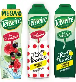 Carrefour Market TEISSEIRE SUR TOUS LES SIROPS offre