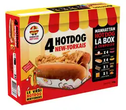 Carrefour Market MANHATTAN HOT DOG Kit pour Hot dog surgelés offre