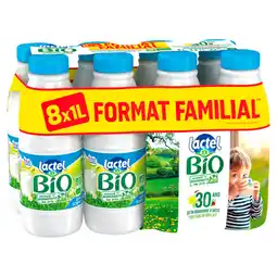 Carrefour Market LACTEL Lait Bio U.H.T. Format Familial offre
