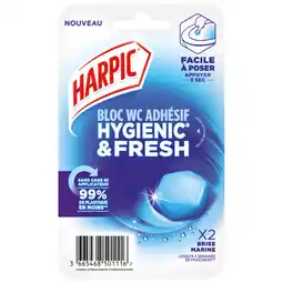 Carrefour Market HARPIC Bloc WC adhésif offre