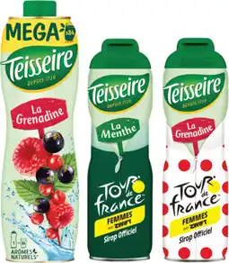 Carrefour TEISSEIRE SUR TOUS LES SIROPS offre