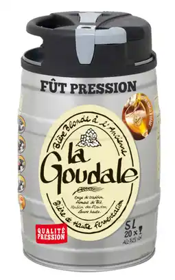 Carrefour LA GOUDALE Bière blonde offre