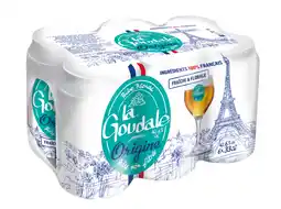 Carrefour LA GOUDALE Bière Blonde Origine offre
