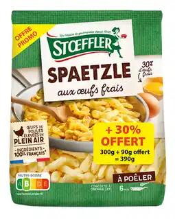 Carrefour STOEFFLER Pâtes fraîches à poêler Offre Promo offre