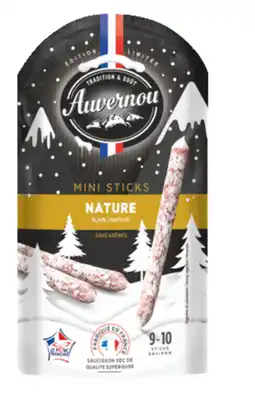 Carrefour AUVERNOU Saucissons mini sticks offre