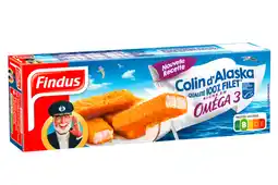 Carrefour FINDUS Bâtonnets de colin d'Alaska MSC surgelés offre