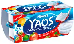Carrefour YAOS Yaourt à la grecque Offre Découverte offre