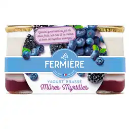 Carrefour LA FERMIÈRE Yaourt brassé offre