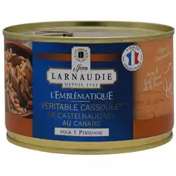 Carrefour JEAN LARNAUDIE Cassoulet offre