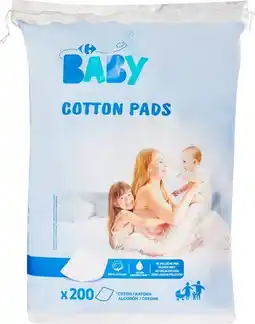 Carrefour CARREFOUR BABY Cotton Pads offre