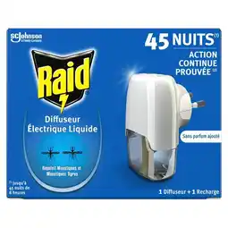 RAID Répulsif moustiques