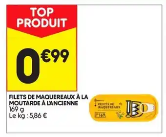 Filets de maquereaux à la