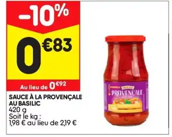 Sauce à la provençale