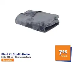 Action Plaid XL Studio Home offre