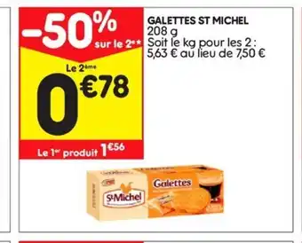 Leader Price Galettes st michel offre