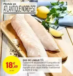 Intermarché Dos de lingue offre