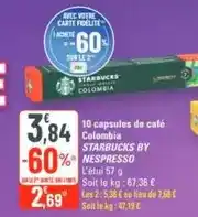 Intermarché Dos de lingue offre