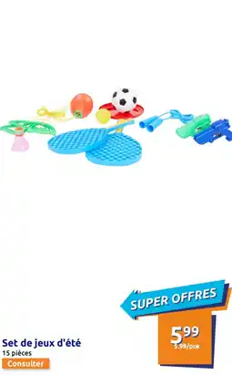 Action Set de jeux d'été offre