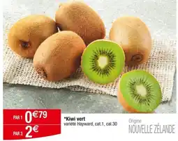 Cora x Carrefour *Kiwi vert offre