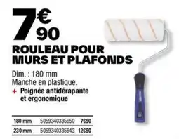 Brico Dépôt ROULEAU POUR MURS ET PLAFONDS offre
