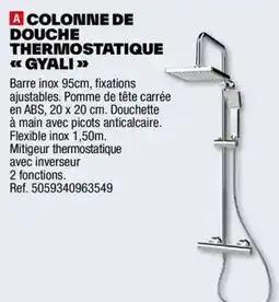 COLONNE DE DOUCHE THERMOSTATIQUE GYALI