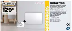 Brico Dépôt RADIATEUR INERTIE SÈCHE "BELLAROC" offre