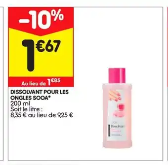 Dissolvant pour les