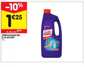 Leader Price Déboucheur gel offre