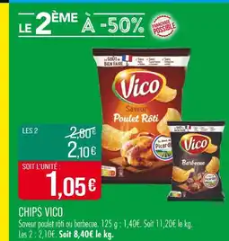 Match VICO CHIPS offre