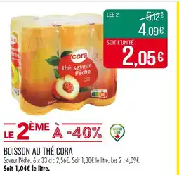 Match CORA BOISSON AU THÉ offre