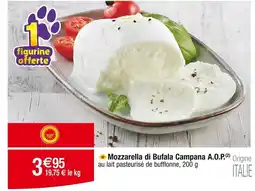 Cora x Carrefour Mozzarella di Bufala Campana A.O.P offre