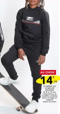 Stokomani AIRNESS LE SWEAT OU LE BAS DE JOGGING offre
