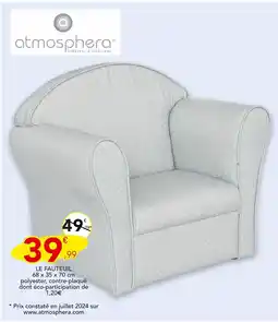 Stokomani atmosphera LE FAUTEUIL offre