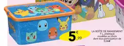 Stokomani LA BOÎTE DE RANGEMENT offre