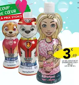 Stokomani LE GEL DOUCHE ET SHAMPOING 2 EN 1 offre