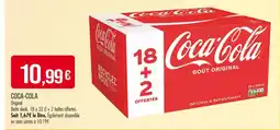 Match COCA-COLA offre
