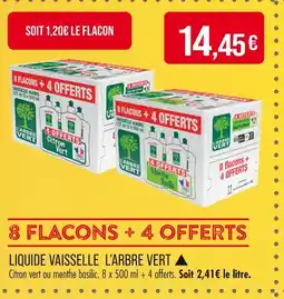 Match L'ARBRE VERT LIQUIDE VAISSELLE ▲ offre