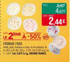 Match FROMAGE FRAIS offre