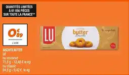 Netto LU BISCUITS BUTTER offre