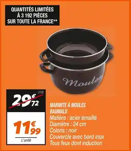 Netto BAUMALU MARMITE À MOULES offre