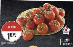 Géant Casino Tomate ronde grappe offre