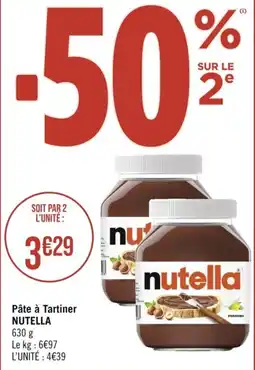 Pâte à tartiner NUTELLA